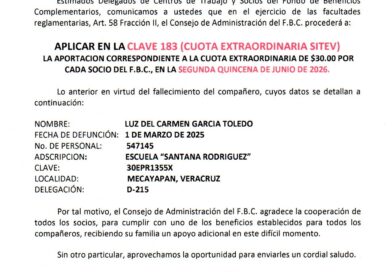 CIRCULAR Nº5/2026